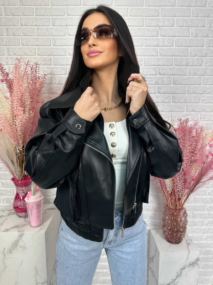 Kurtka BELLA - szeroka, oversizowa kurtka na wiosnę