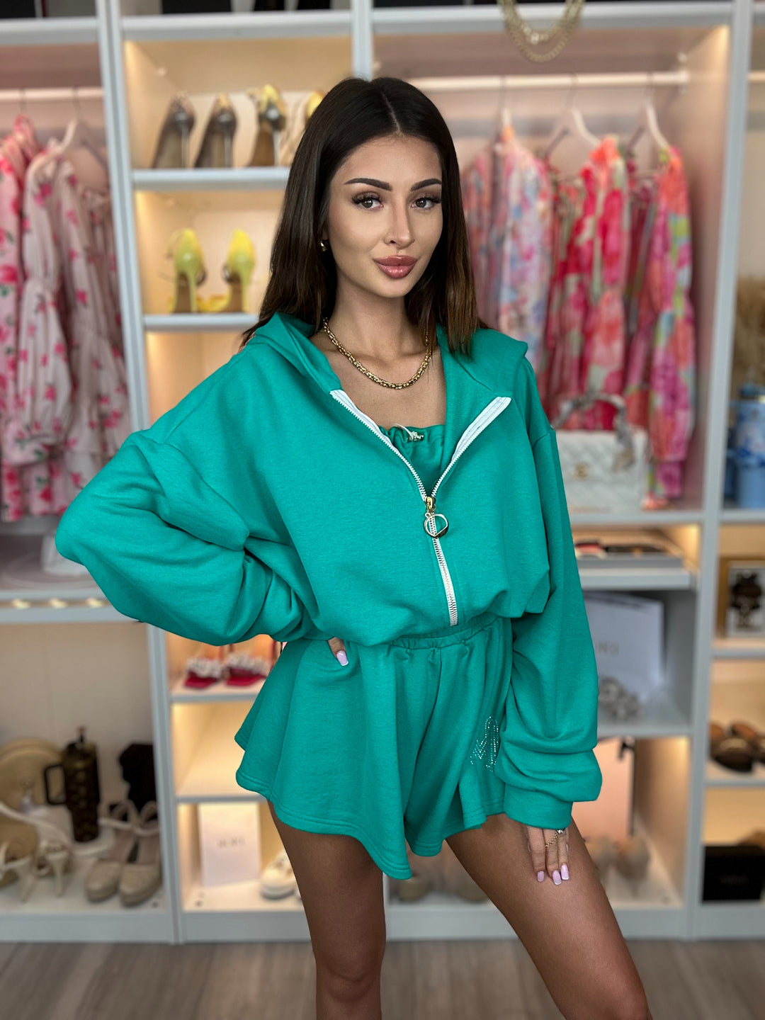 Bluza SHINE UP model oversize do kompletu