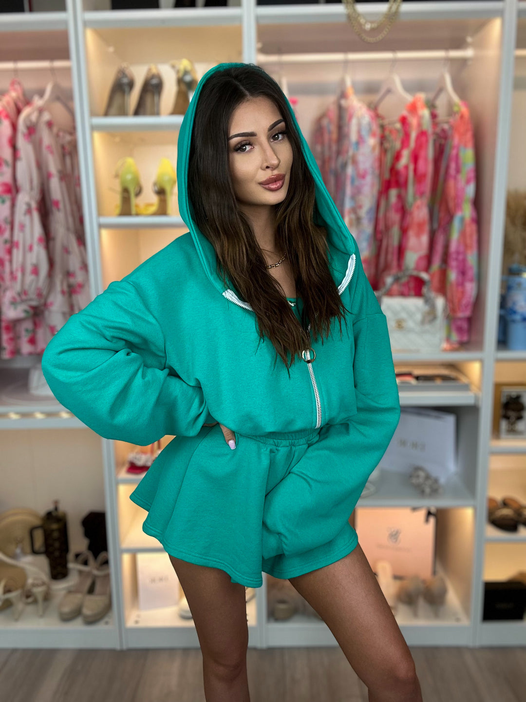 Bluza SHINE UP model oversize do kompletu
