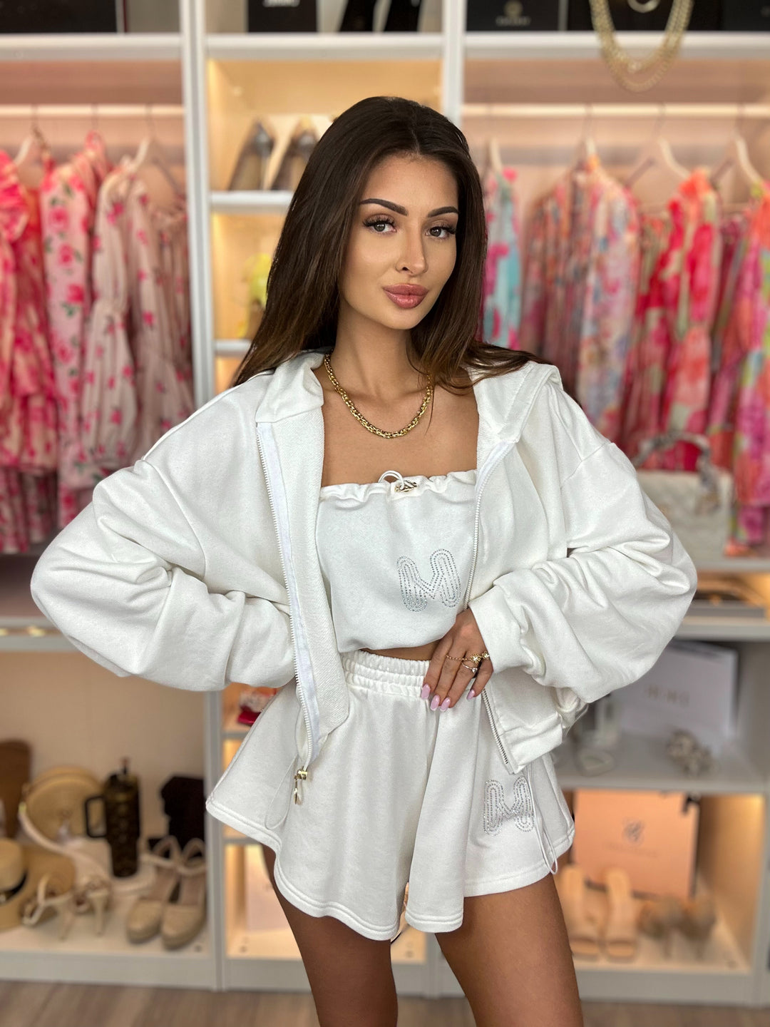 Bluza SHINE UP model oversize do kompletu