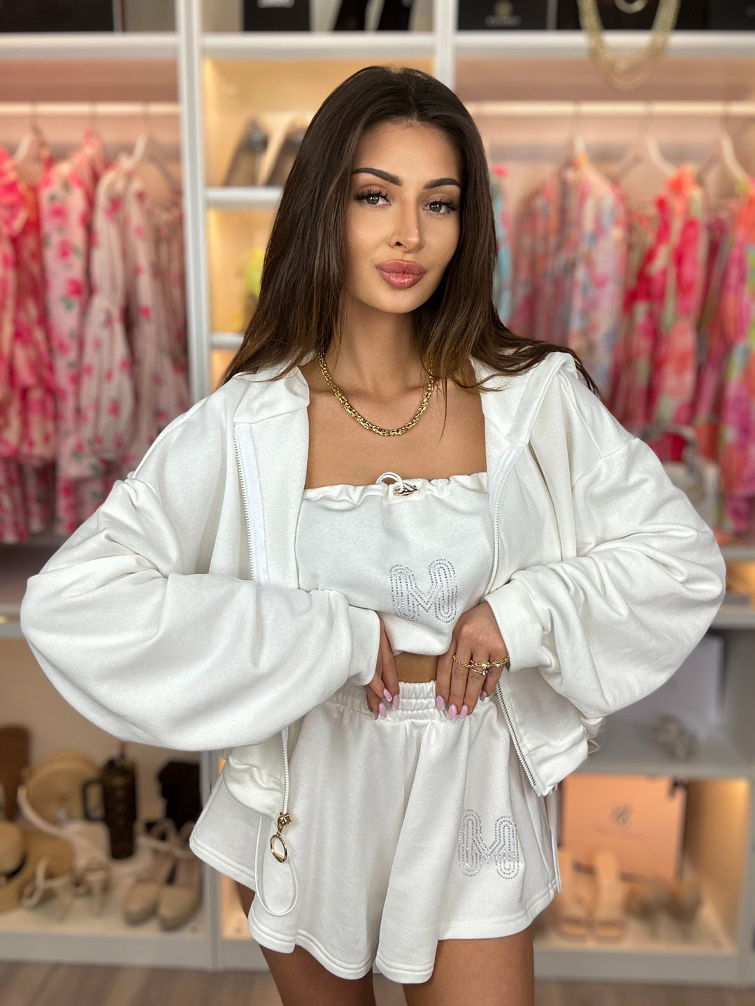 Bluza SHINE UP model oversize do kompletu