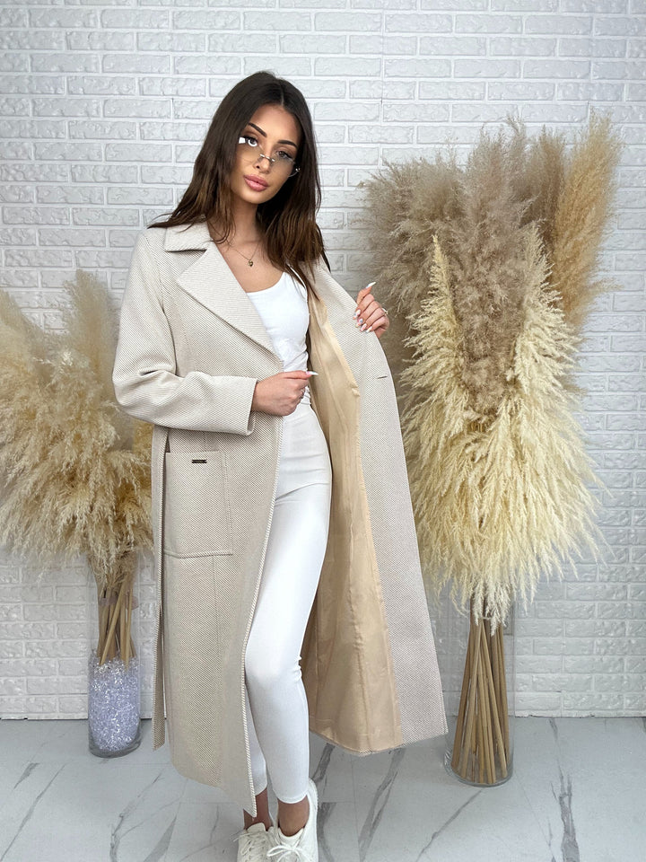 Długi płaszcz IGA - polskiego producenta SM Collection
