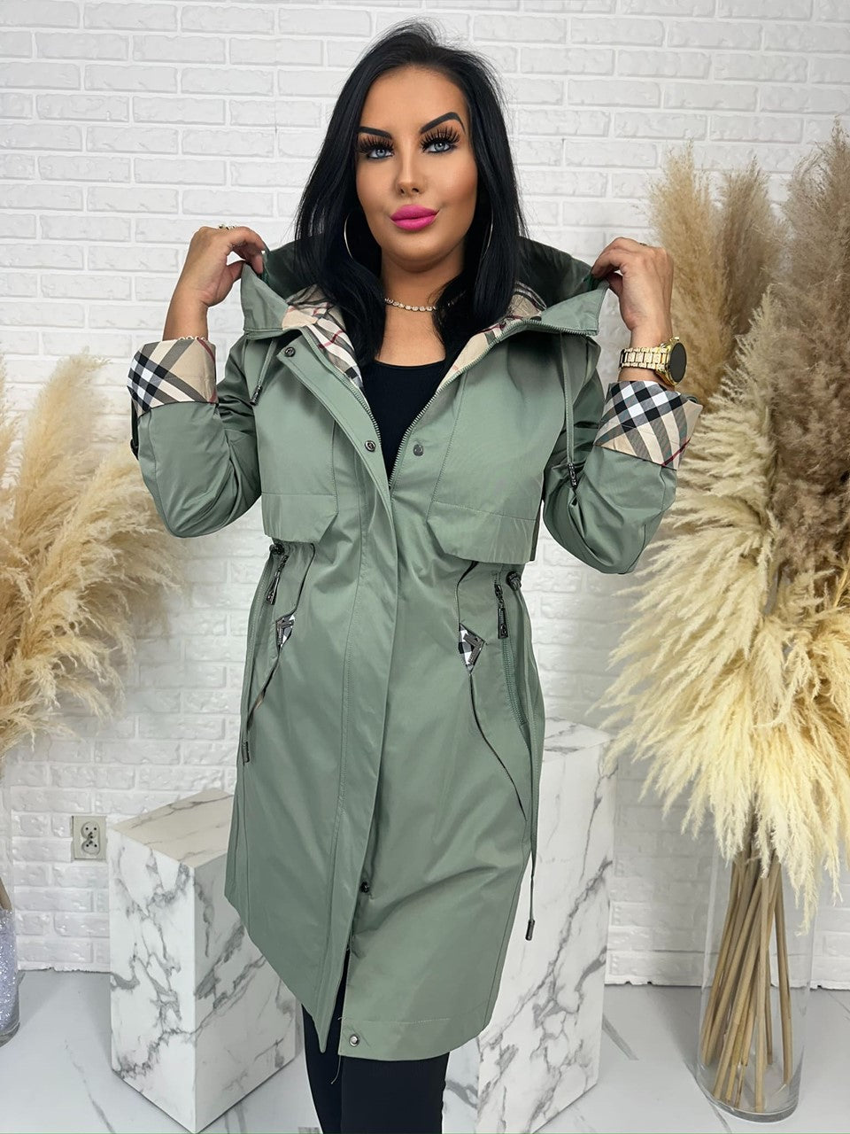 Parka ALURE khaki 
