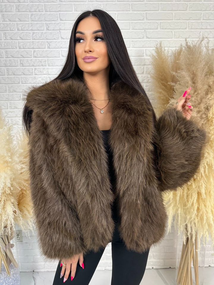 Kurtka BEAR ELEGANCE brąz