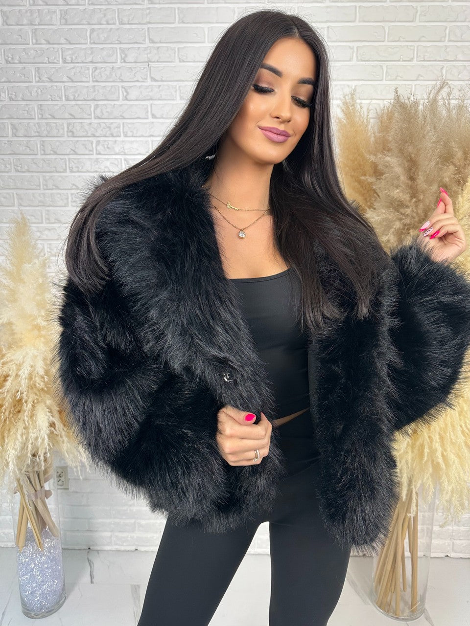 Kurtka BEAR ELEGANCE czerń