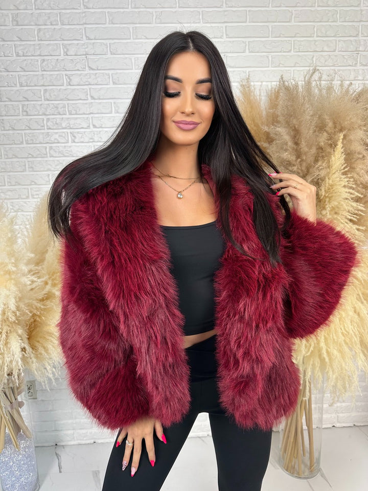 Kurtka BEAR ELEGANCE bordo