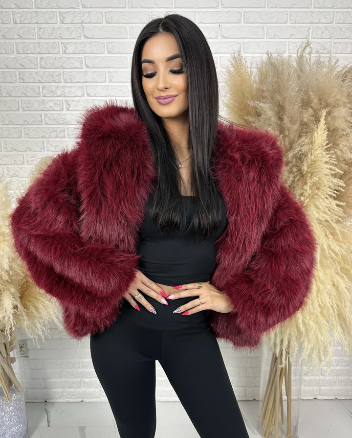 Kurtka BEAR ELEGANCE bordo