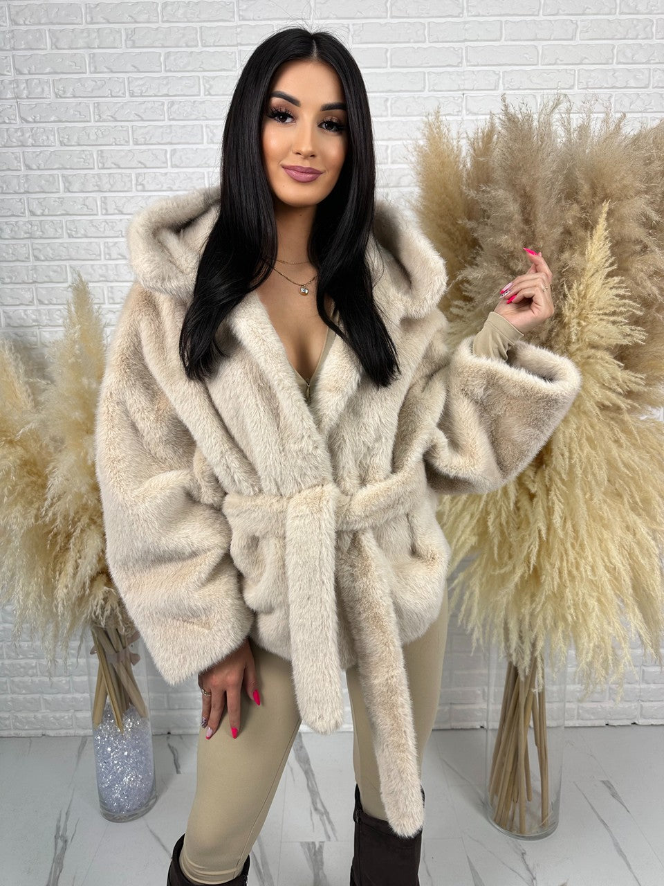 Kurtka MISIO beżowa