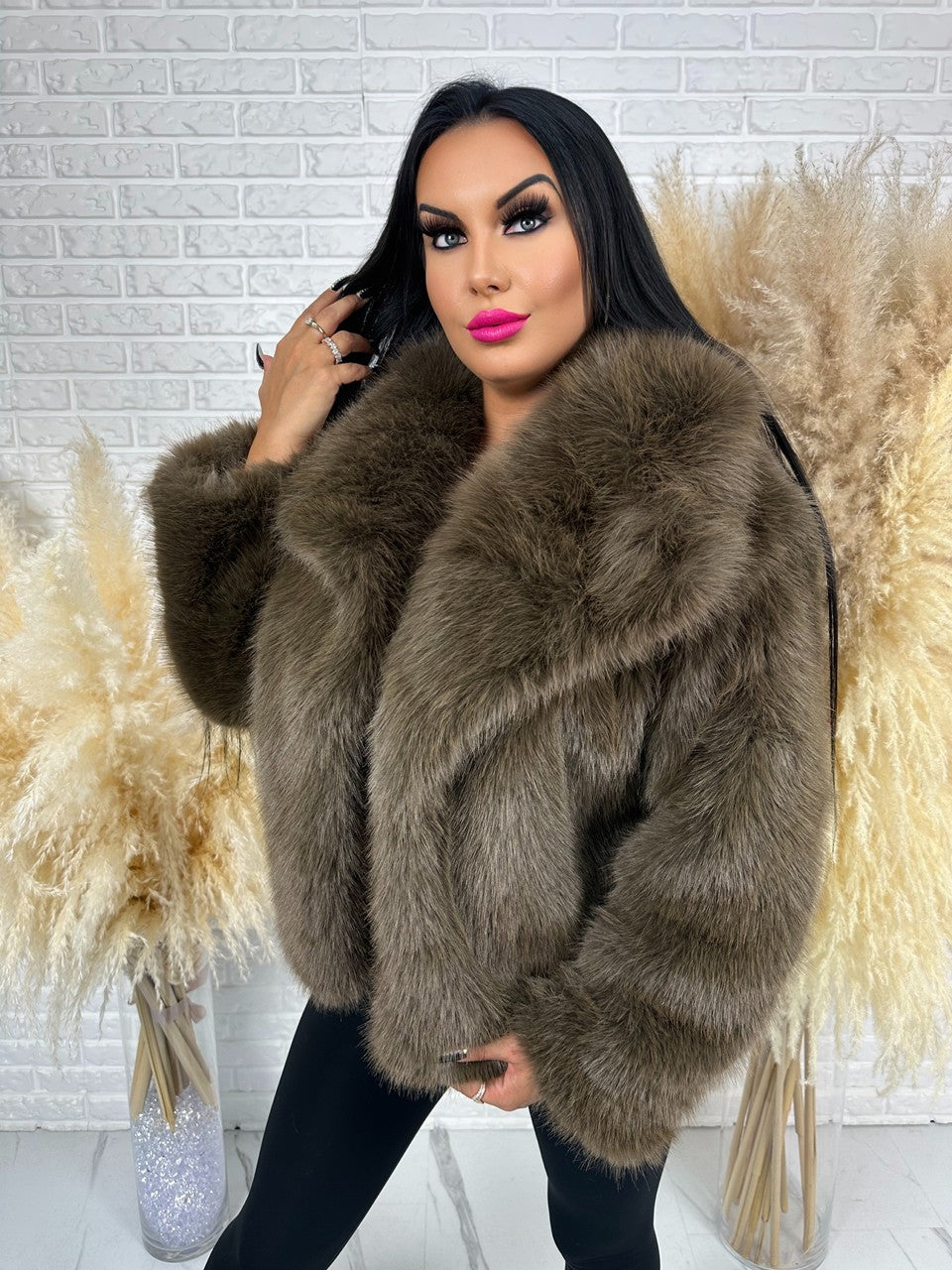 Kurtka BEAR ELEGANCE brąz