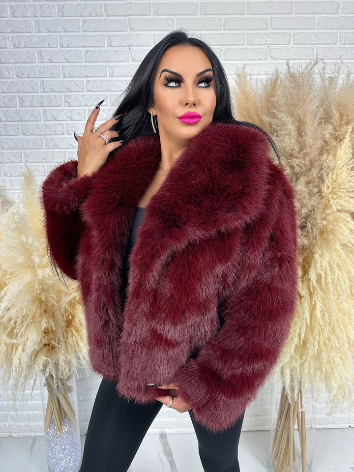 Kurtka BEAR ELEGANCE bordo