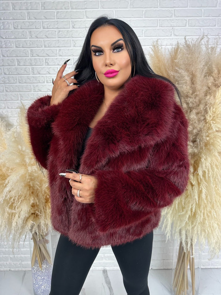 Kurtka BEAR ELEGANCE bordo
