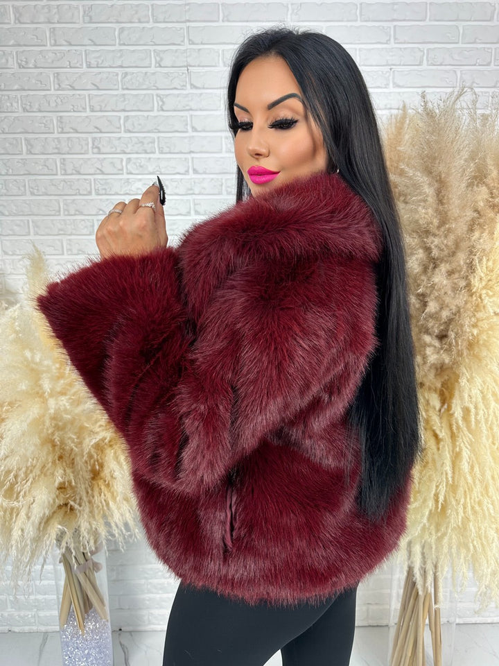 Kurtka BEAR ELEGANCE bordo