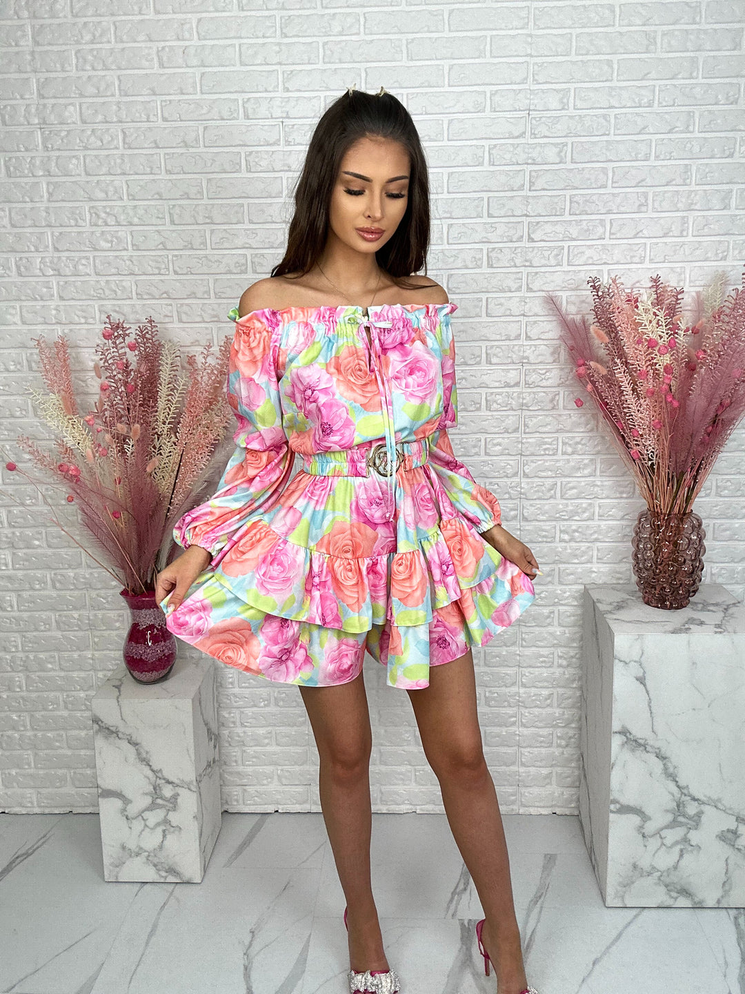 Kombinezon RODOS - hiszpanka z długim rękawem