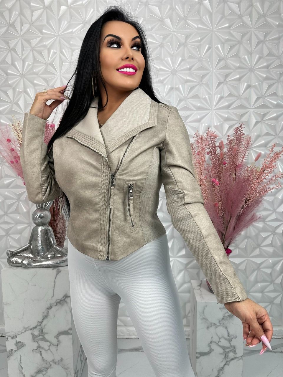 Kurtka FIT FUSION beż