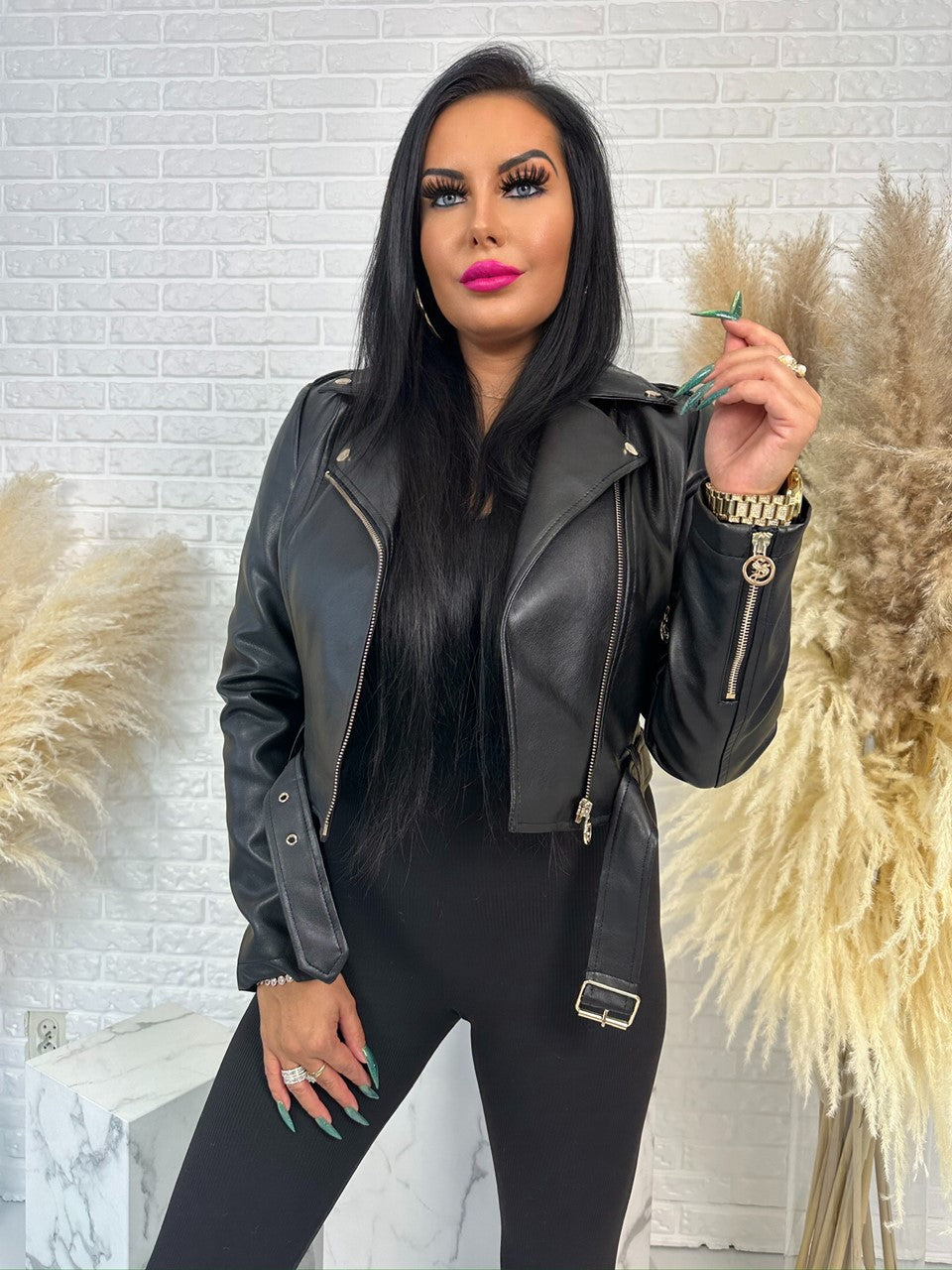 Ramoneska LUXE czarna