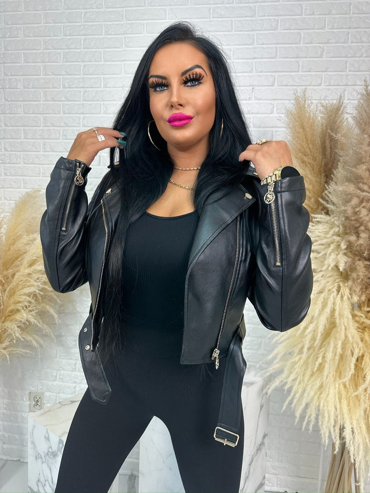 Ramoneska LUXE czarna