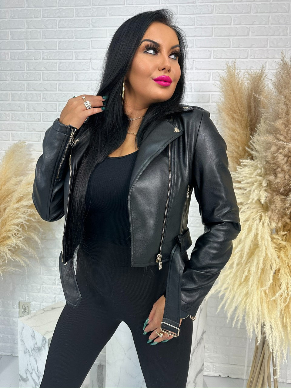 Ramoneska LUXE czarna