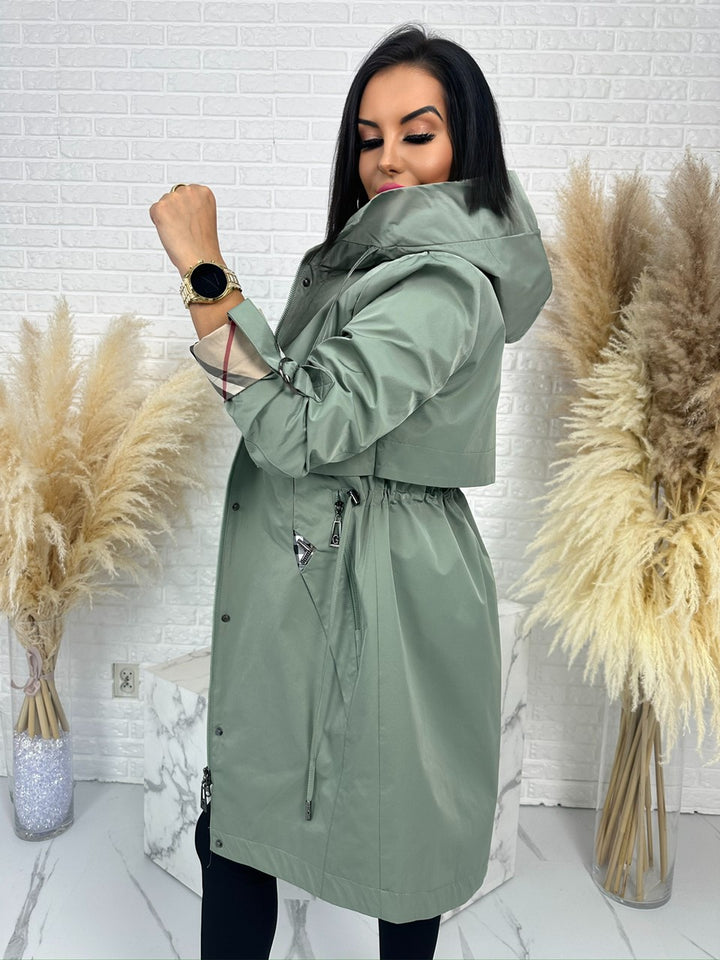 Płaszcz parka Tesalia khaki