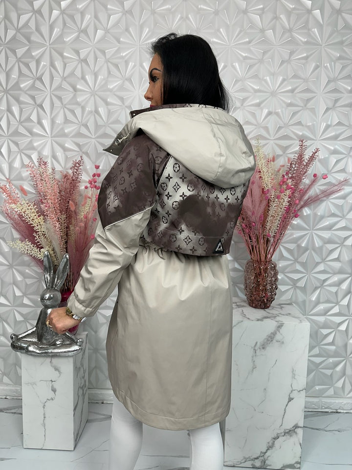 Parka Prestige Icon ciemny beż
