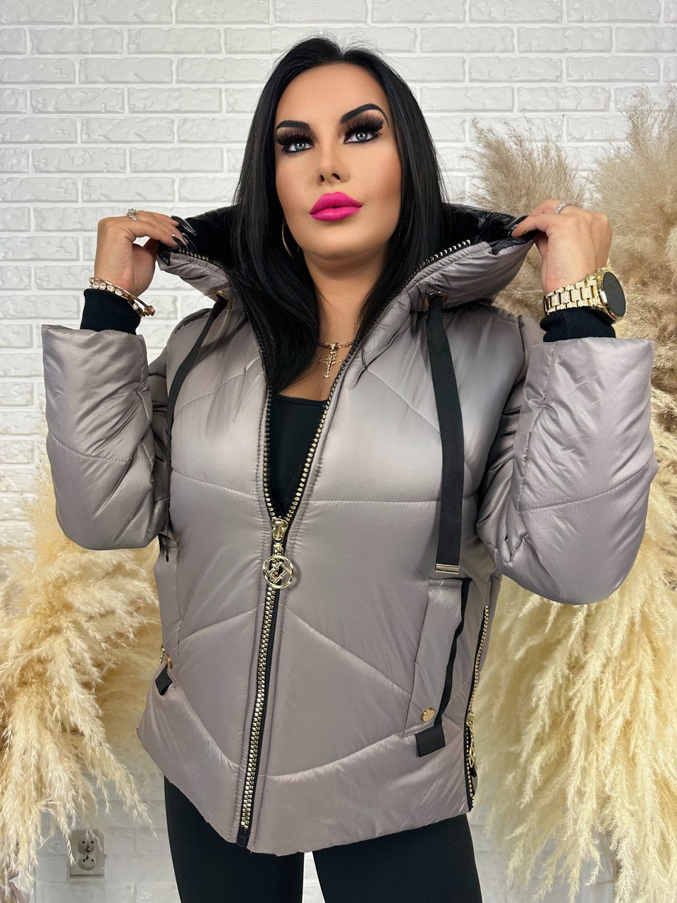 Kurtka MONA szary