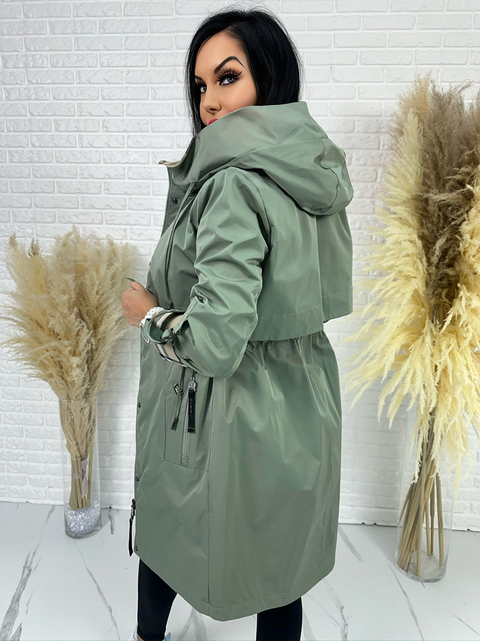 Parka Spring khaki