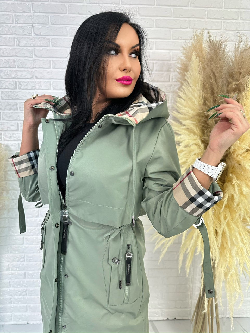 Parka Spring khaki