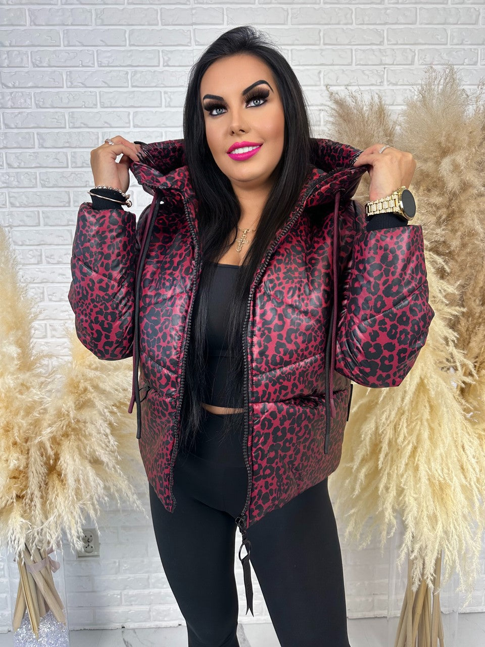 Kurtka LAURA bordo