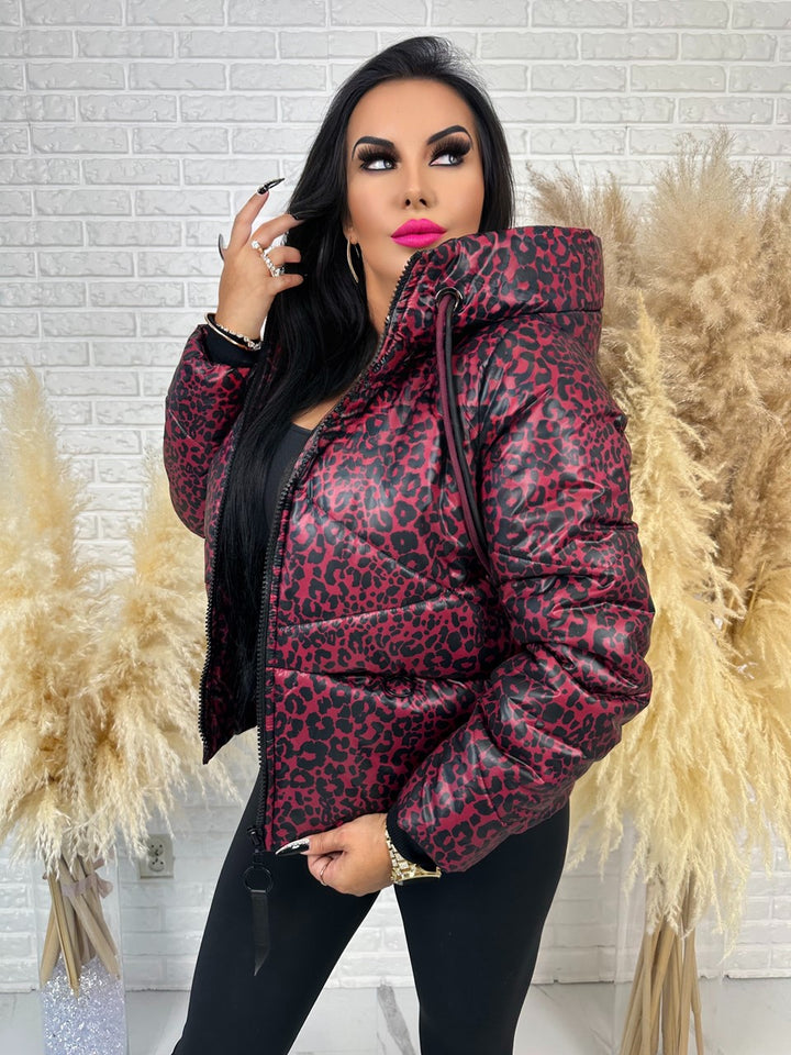 Kurtka LAURA bordo