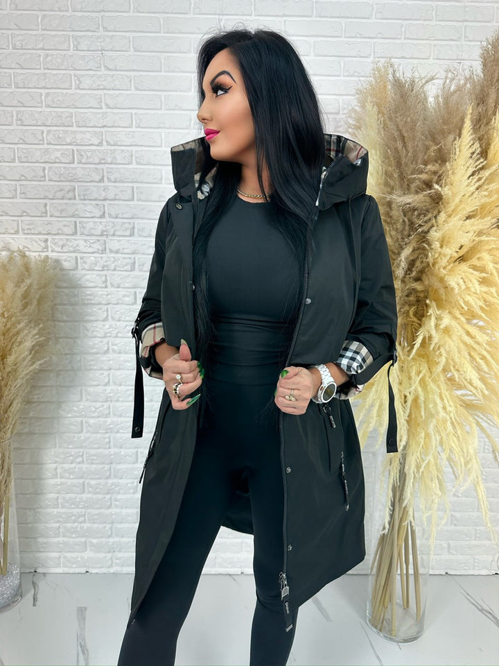 Parka Spring czarna