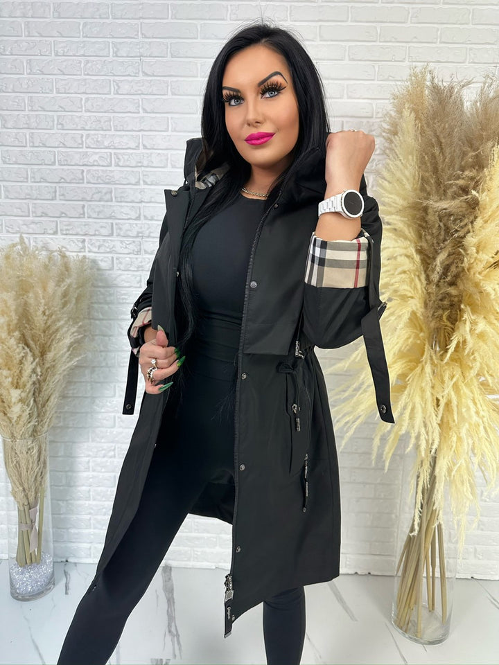 Parka Spring czarna