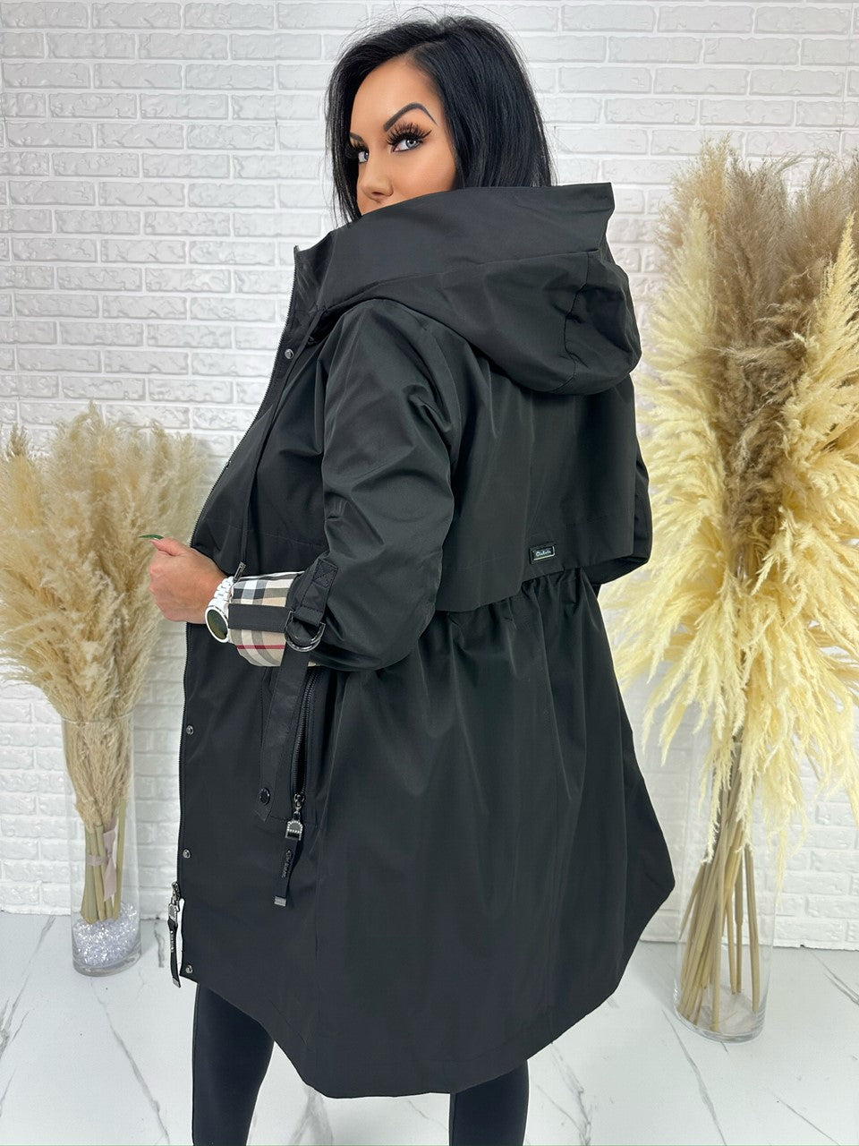 Parka Spring czarna