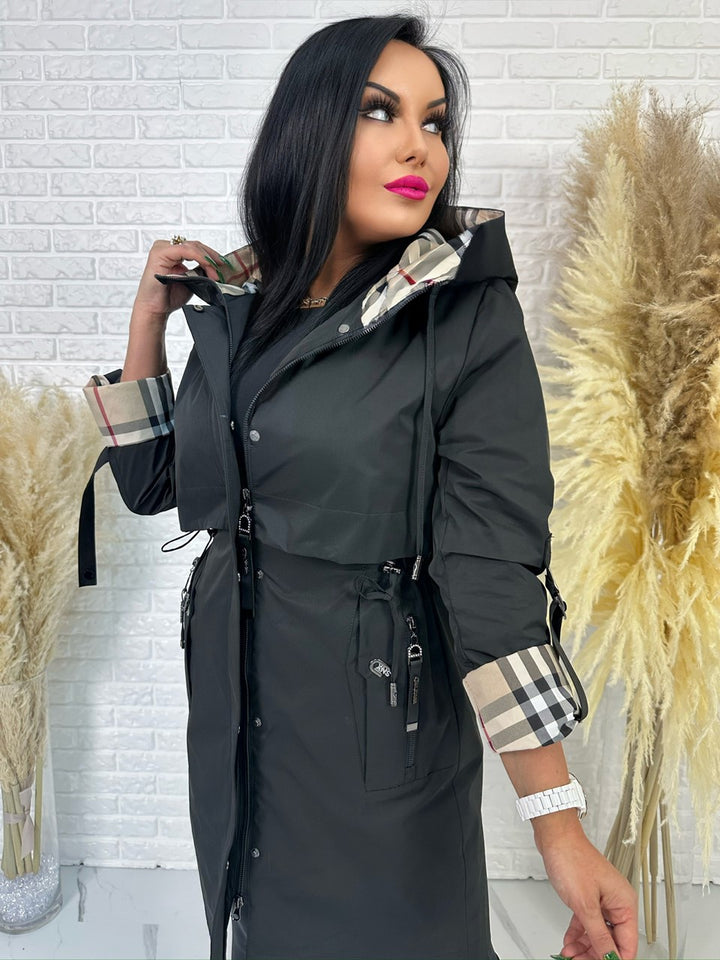 Parka Spring czarna
