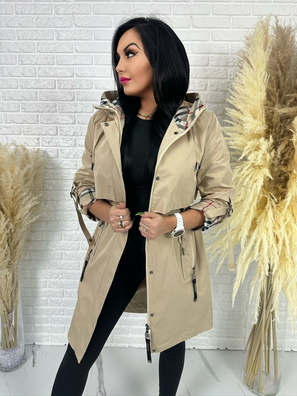 Parka Spring beż