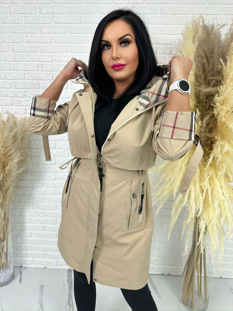 Parka Spring beż