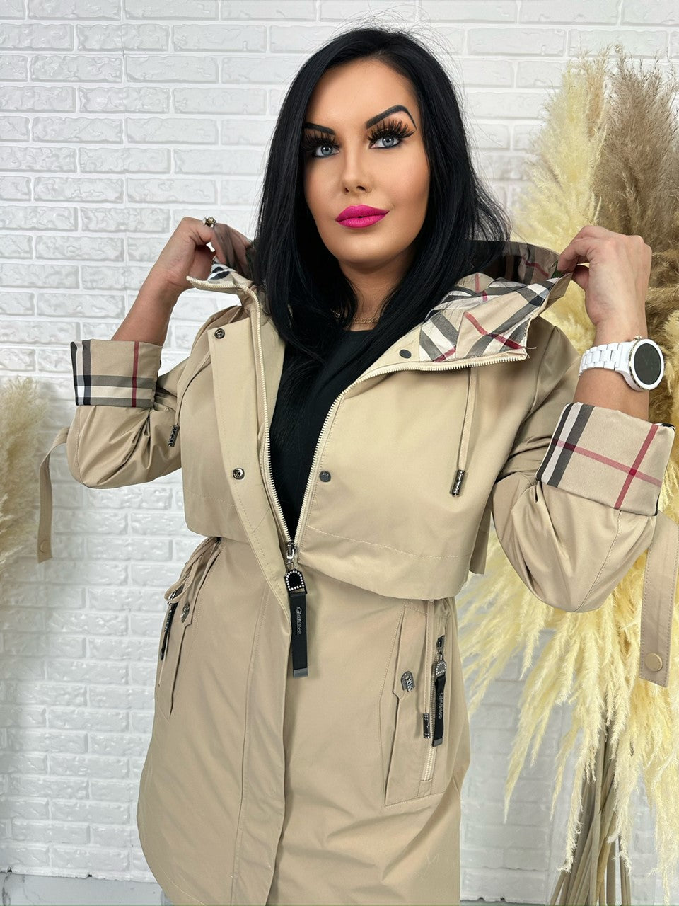 Parka Spring beż