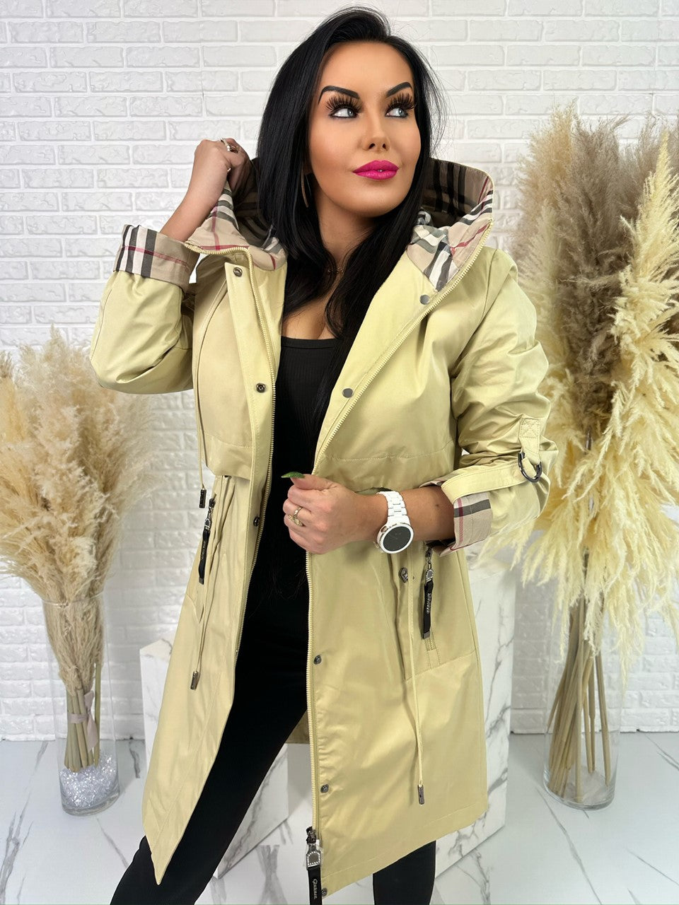 Parka Spring limonka