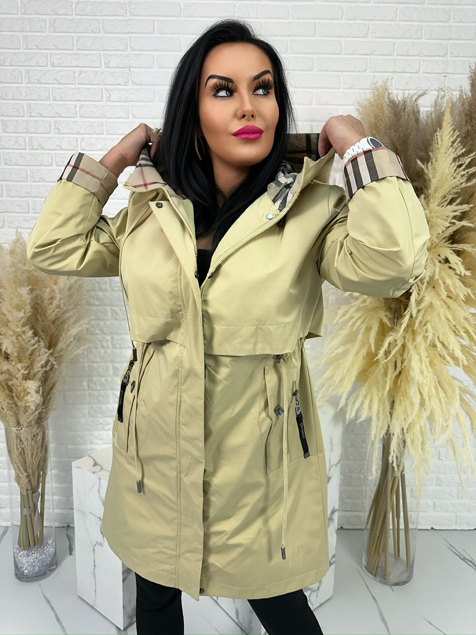 Parka Spring limonka