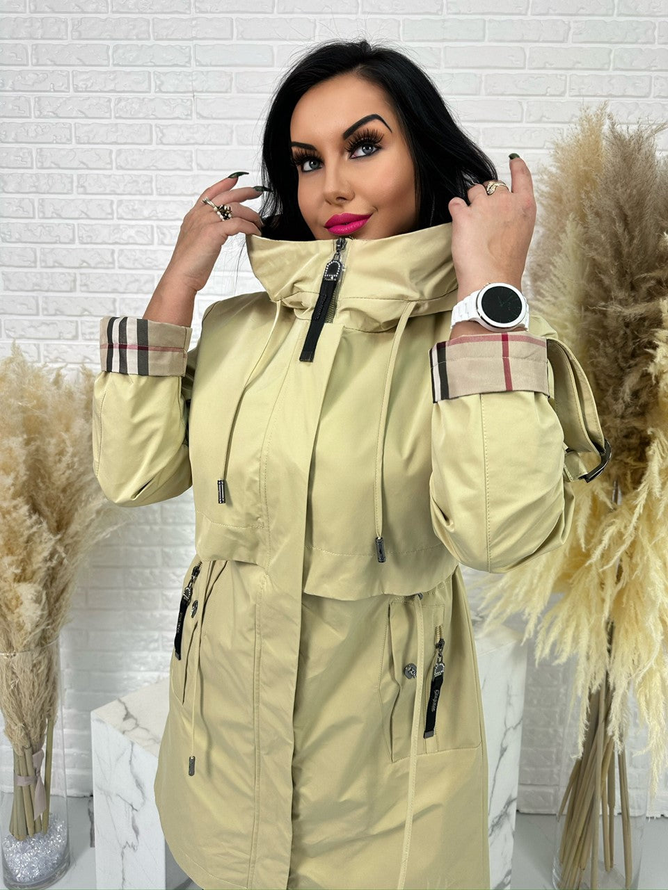 Parka Spring limonka