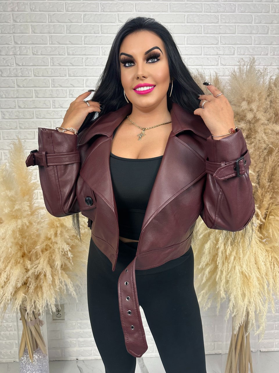 Kurtka ELSA bordo