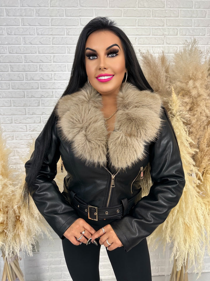 Kurtka ramoneska WISHES czarna