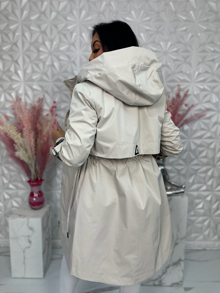Parka Wild Touch jasny beż