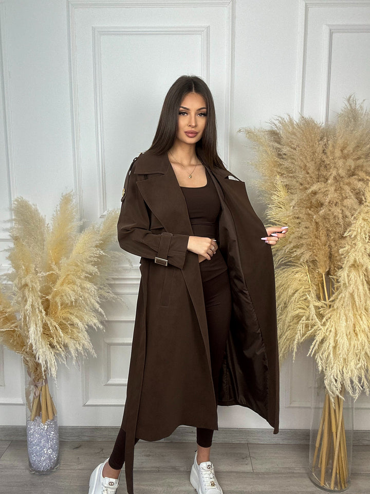 PŁASZCZ LUCILLE jakość premium POLSKA produkcja