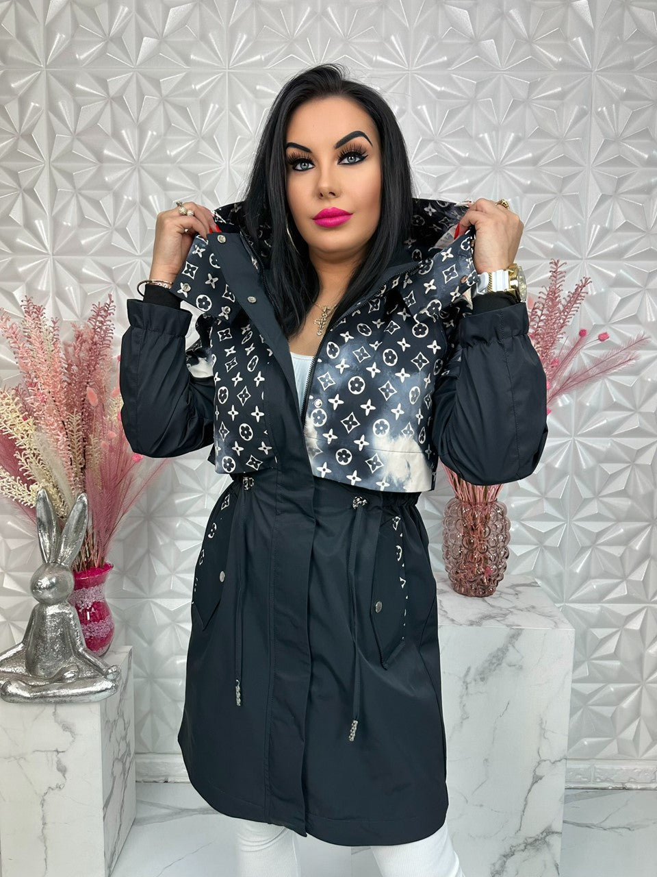 Parka Prestige Icon czarna