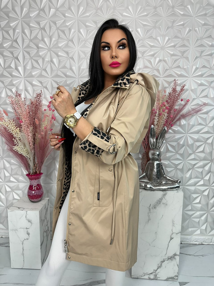 Parka Wild Touch beż