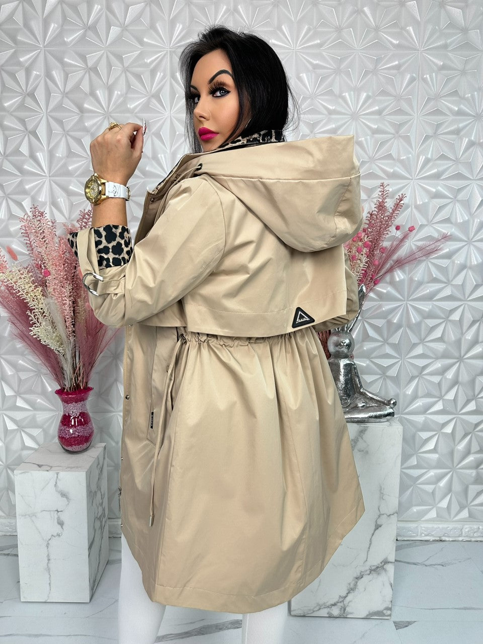 Parka Wild Touch beż