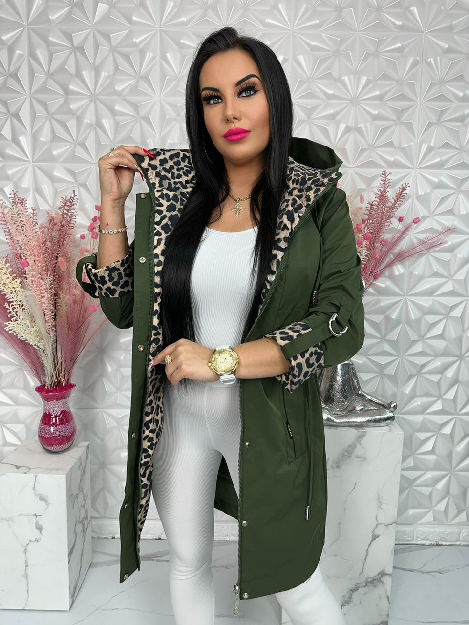 Parka Wild Touch khaki