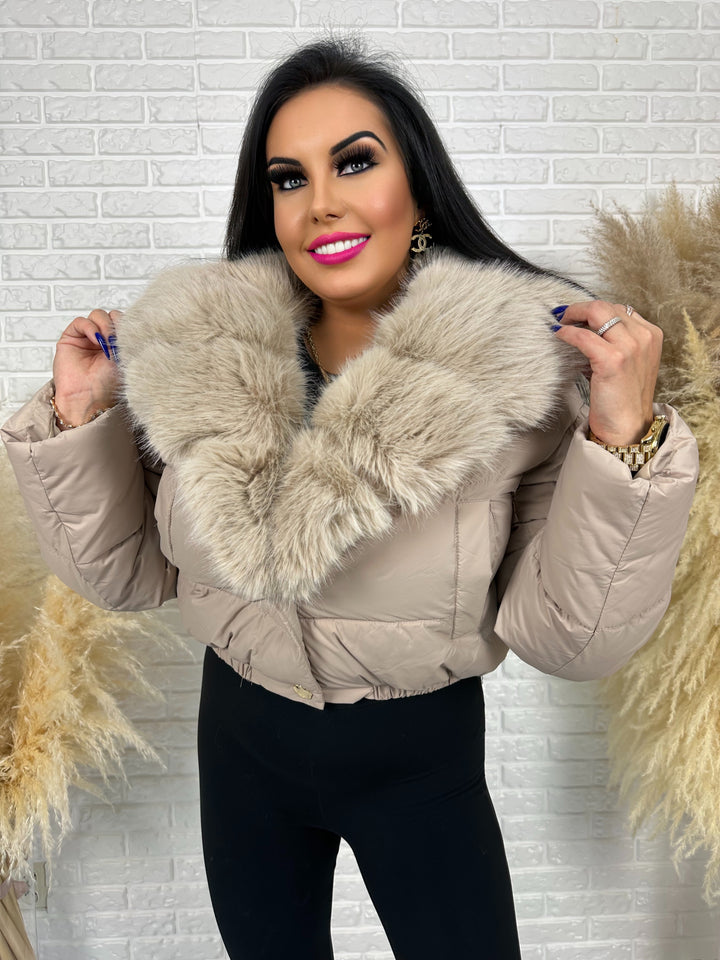 Kurtka NOTHING bomberka z futerkiem