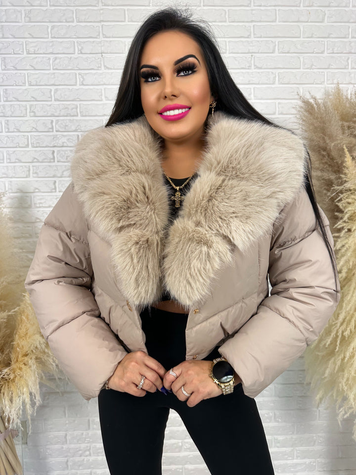 Kurtka NOTHING bomberka z futerkiem