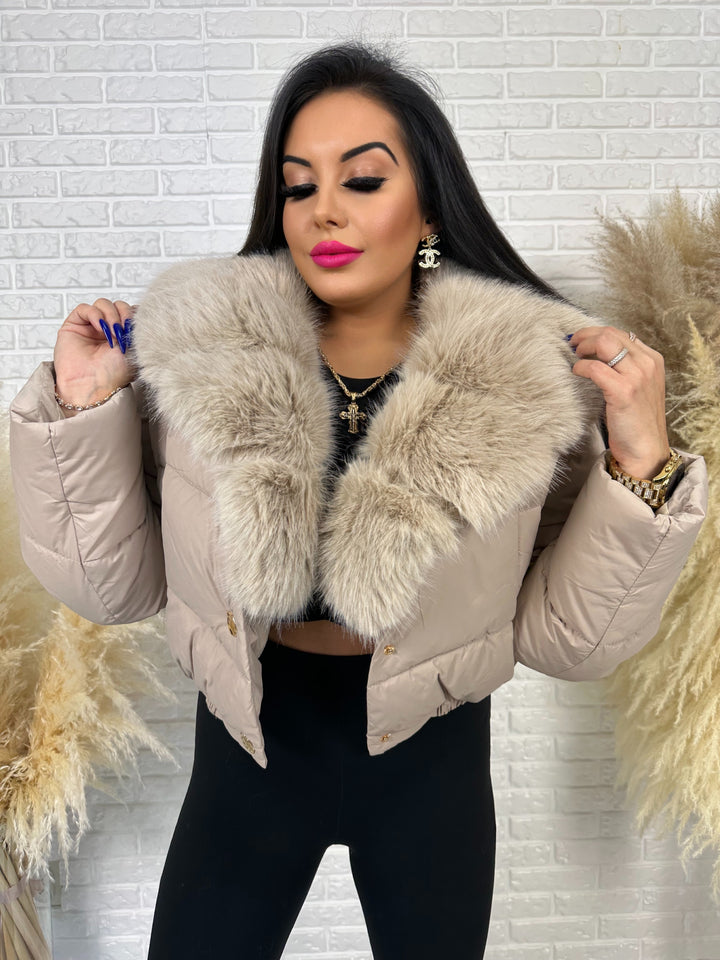 Kurtka NOTHING bomberka z futerkiem