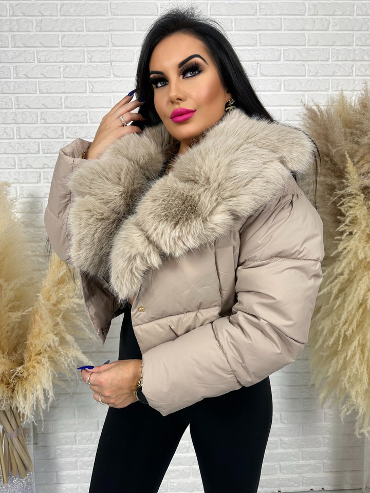 Kurtka NOTHING bomberka z futerkiem